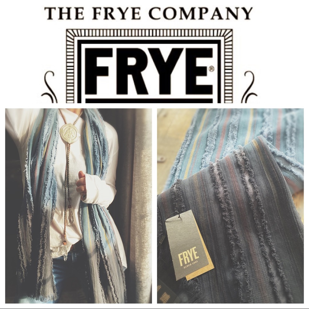 Frye Multicolor Striped Scarf - image 1